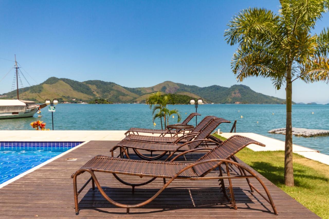 אנגרה דוס רייס Conforto A Beira Mar! Apartamento Com Vista Para O Mar. מראה חיצוני תמונה