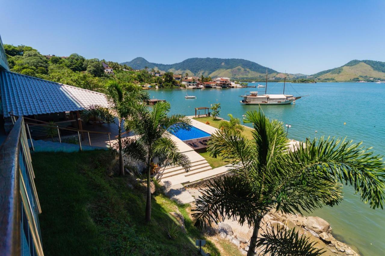 אנגרה דוס רייס Conforto A Beira Mar! Apartamento Com Vista Para O Mar. מראה חיצוני תמונה