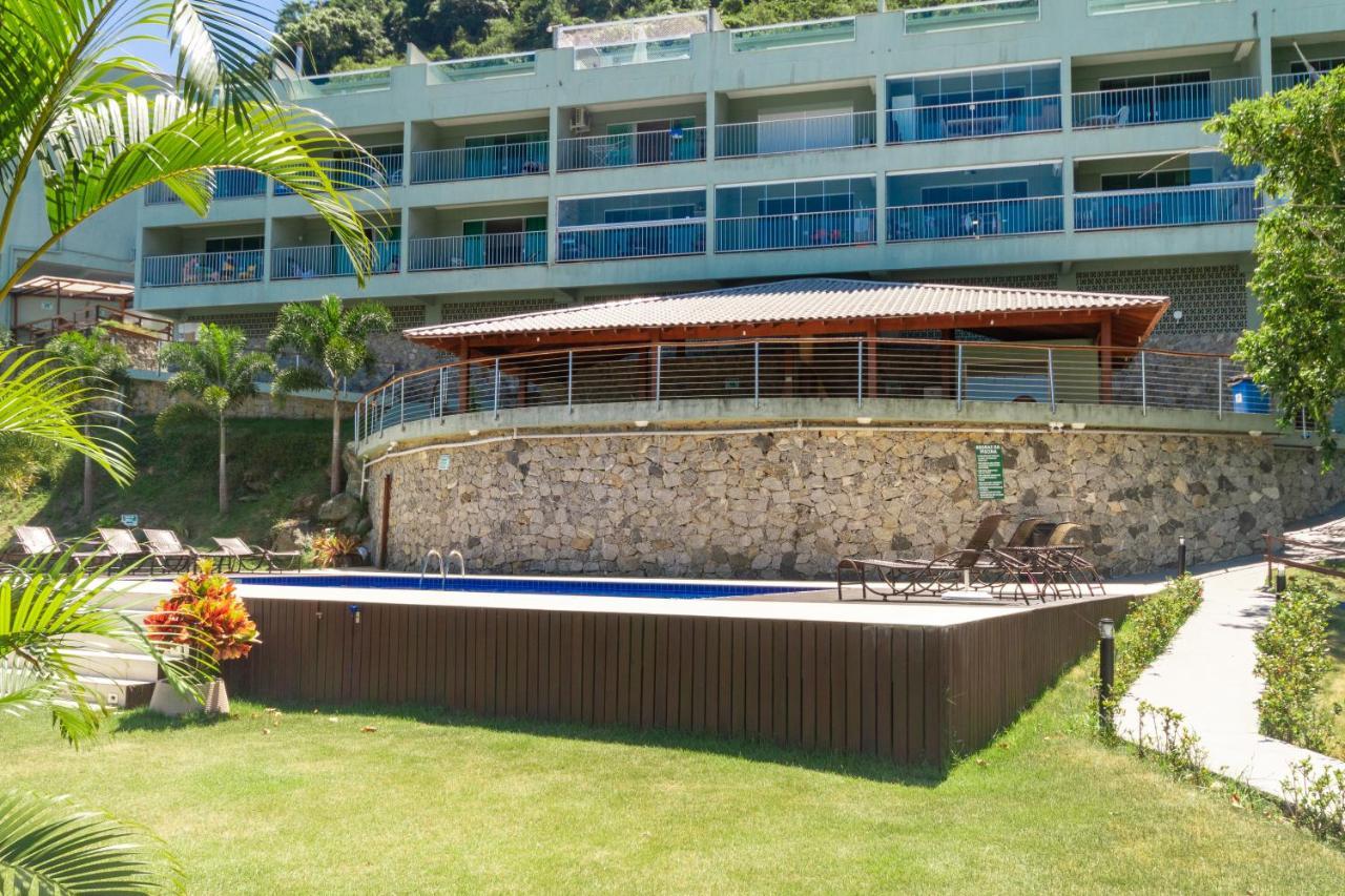 אנגרה דוס רייס Conforto A Beira Mar! Apartamento Com Vista Para O Mar. מראה חיצוני תמונה