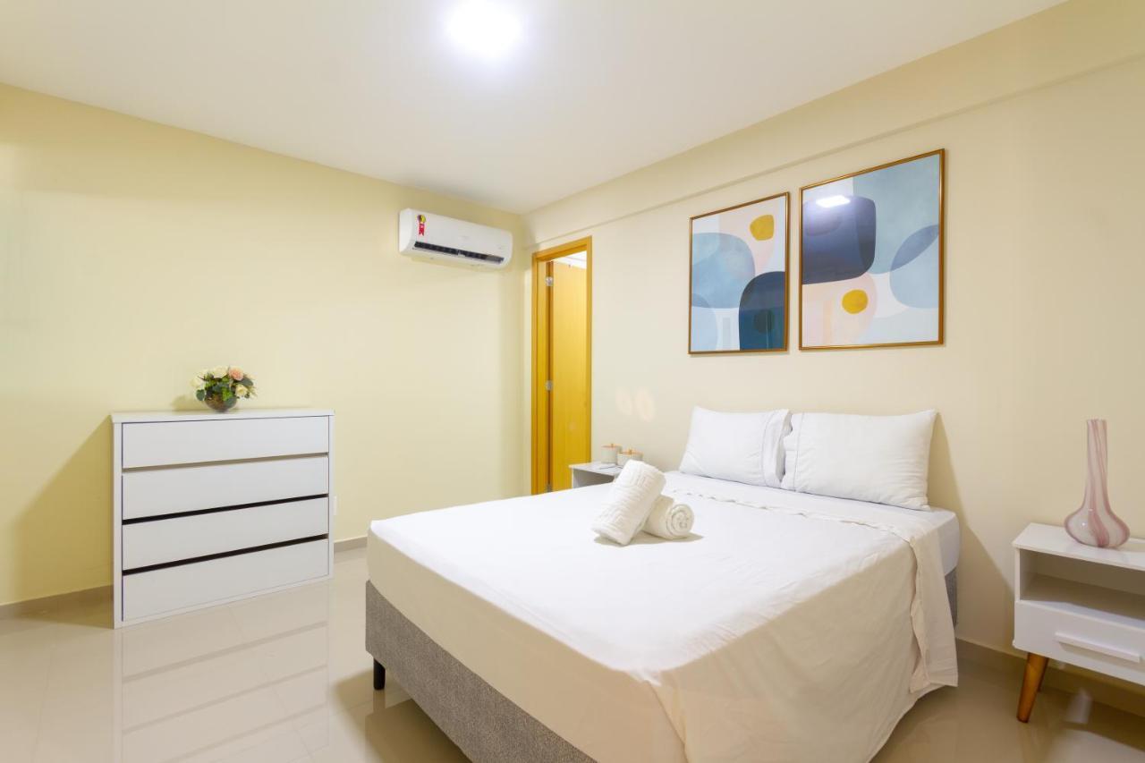 אנגרה דוס רייס Conforto A Beira Mar! Apartamento Com Vista Para O Mar. מראה חיצוני תמונה